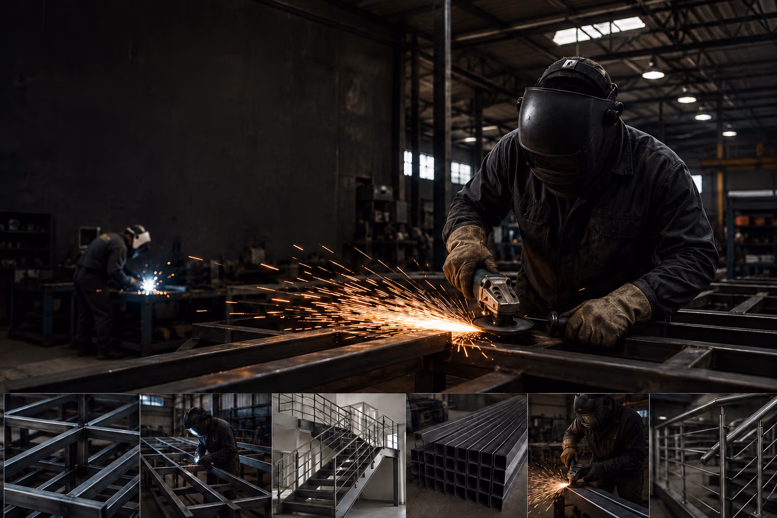 Soldadura y metalmecánica a escala
