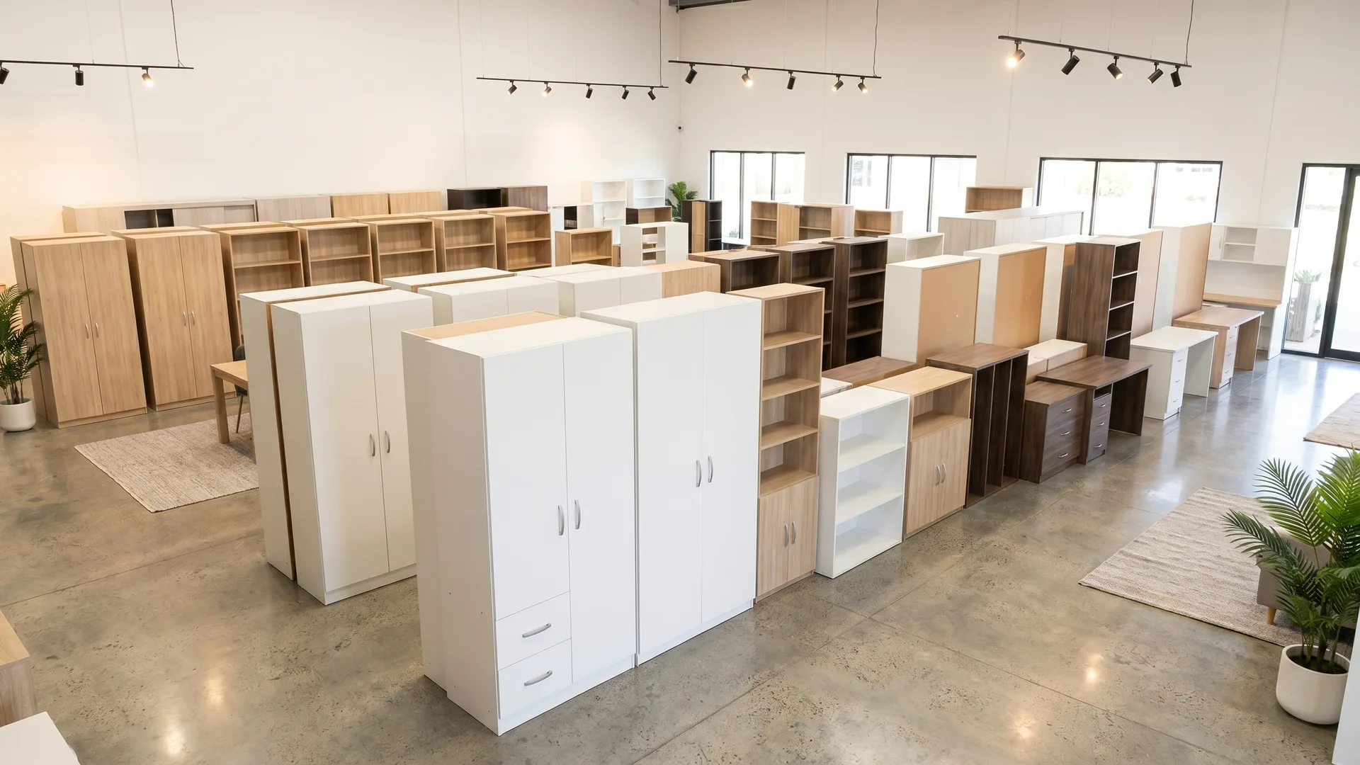 Fabricación de muebles en melamina al por mayor — Dacor Luna